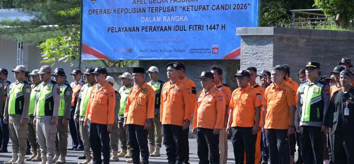 Pemkab Karanganyar Dukung Operasi Ketupat Candi 2026, 650 Personel Gabungan Siap Amankan Mudik