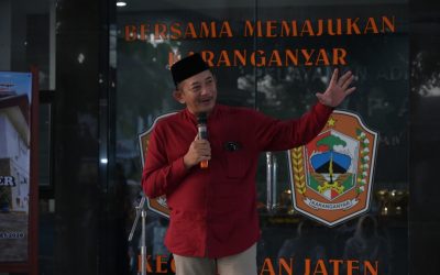 Bupati Karanganyar Berikan Pembinaan ASN dan Perangkat Desa se-Kecamatan Jaten