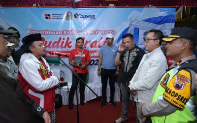 Pemudik Program “Sesarengan Wangsul Karanganyar” Tiba di Kampung Halaman