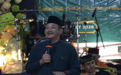 Bupati Apresiasi Halal Bihalal dan Santunan oleh Karang Taruna Sekar Manunggal di Wukirsawit