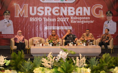 Musrenbang RKPD Kabupaten Karanganyar Tahun 2027: Komitmen Mewujudkan Pembangunan Berkelanjutan