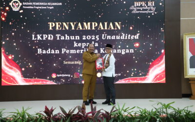 Penyampaian Laporan Keuangan Pemerintah Daerah (LKPD) Karanganyar Tahun Anggaran 2025 kepada BPK di Semarang, Bupati Harapkan WTP KE-12