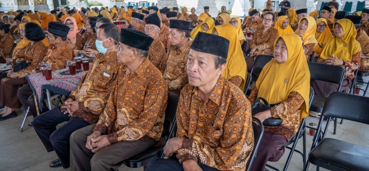 Pengajian dan Halal Bihalal PWRI Kabupaten Karanganyar Perkuat Kebersamaan