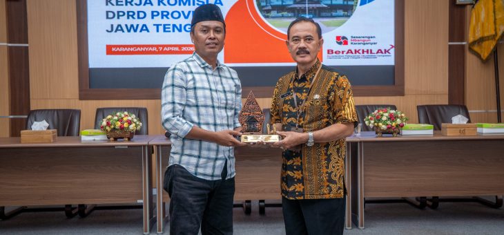 Kunjungan Kerja Komisi A DPRD Provinsi Jawa Tengah di Kabupaten Karanganyar