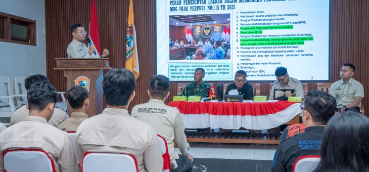 Wabup Pimpin Rakor Evaluasi dan Perencanaan Program MBG Kabupaten Karanganyar Tahun 2026