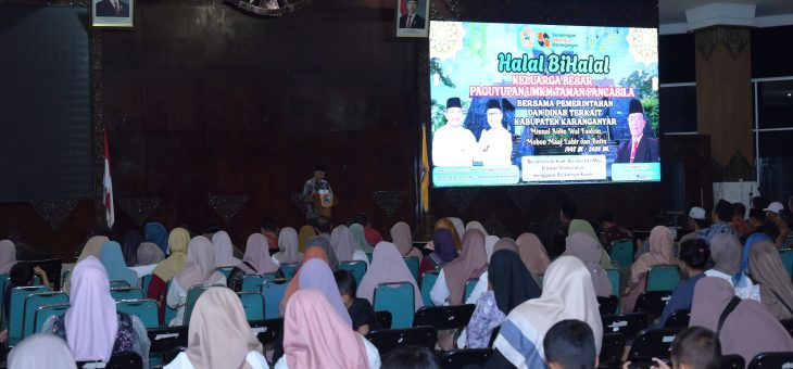 Halalbihalal UMKM Taman Pancasila, Bupati Dorong UMKM Lebih Bersih, Menarik, dan Kompak