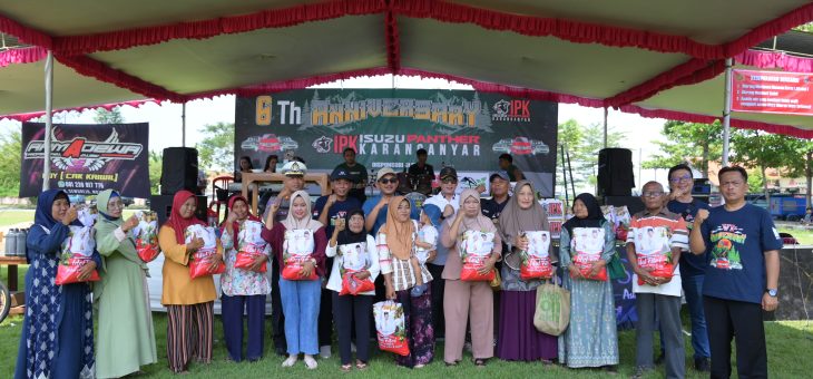 Bupati Karanganyar Hadiri Anniversary Ke-6 Isuzu Panther Karanganyar, Perkuat Kebersamaan Komunitas Otomotif