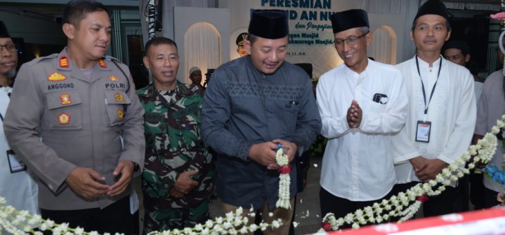 Peresmian Masjid An Nur Sumberejo, Bupati Ajak Masyarakat Makmurkan Rumah Ibadah