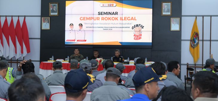 Sosialisasi Gempur Rokok Ilegal, Wabup Adhe Ajak Masyarakat Berperan Aktif