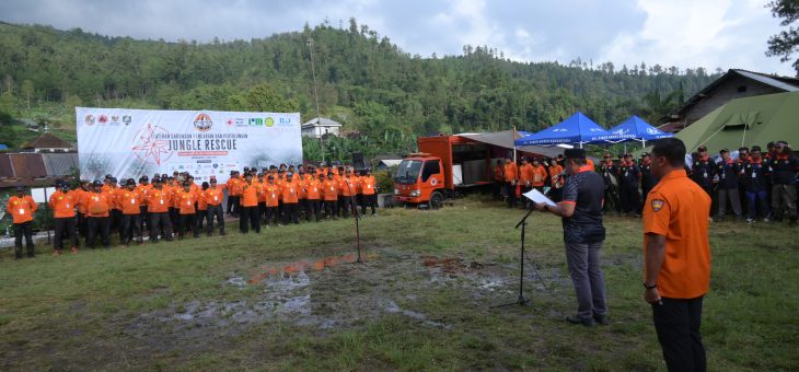 Bupati Karanganyar Tutup Latgab Jungle Rescue, Perkuat Kesiapsiagaan SAR